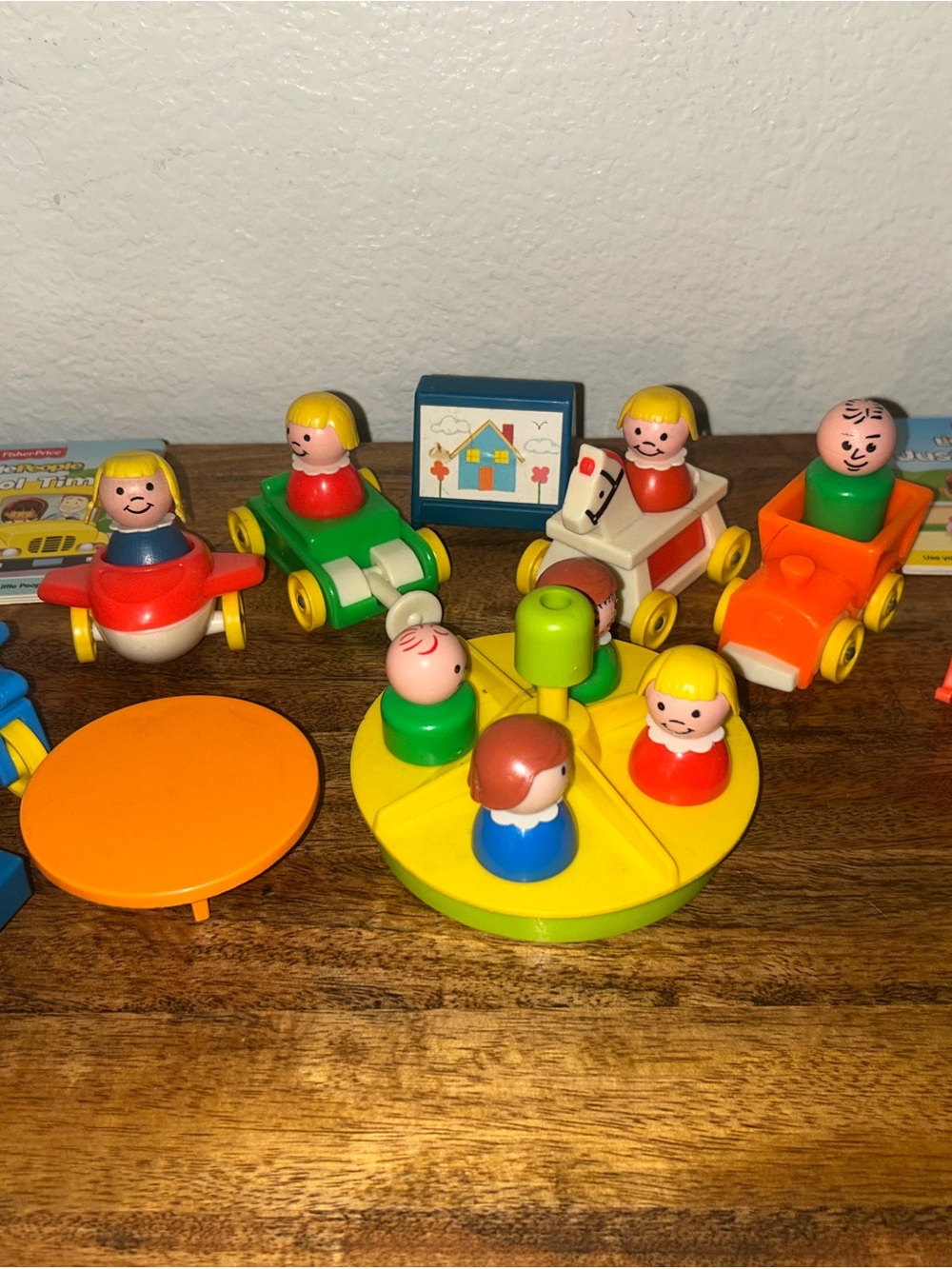 Vintage Fisher-Price Little People Lot
